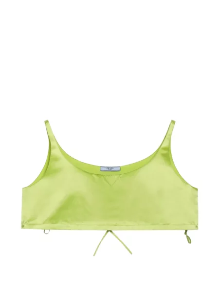 Decupat top Prada verde