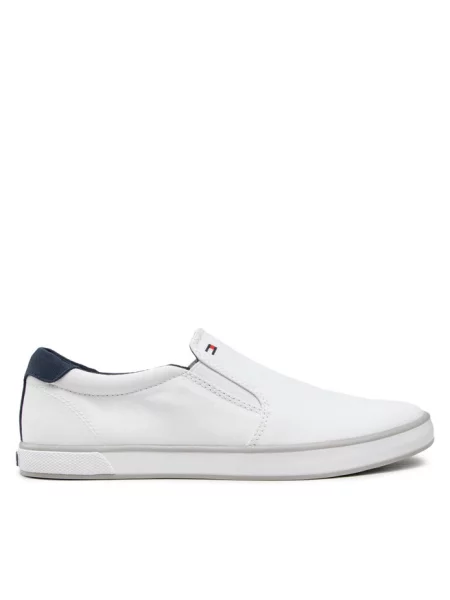 Trampki Tommy Hilfiger bez obcasa białe