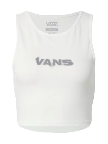 VANS Top gri închis alb