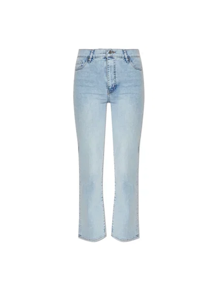 Jeansy straight leg Frame niebieskie