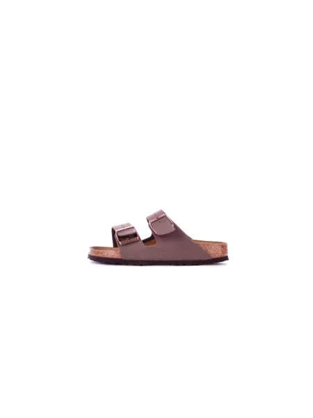 Klapki Birkenstock brązowe