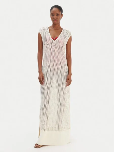 Seafolly Strand ruha bézs