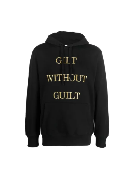 Bluza z kapturem Moschino z kapturem czarna