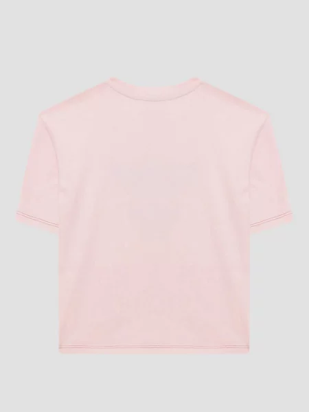 Дитяча Футболка GUESS Kids рожевий