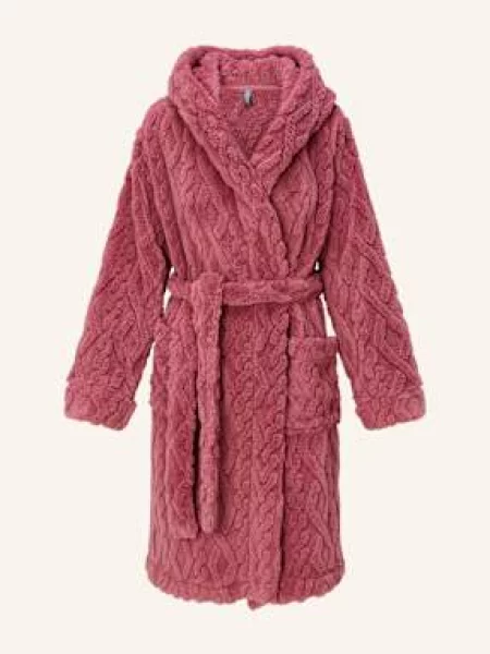 Lingadore Płaszcz Z Polaru rosa beżowy