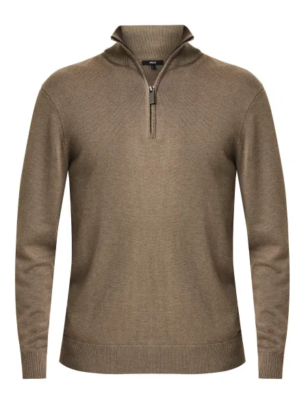 MEXX Pulover Mateo taupe gri