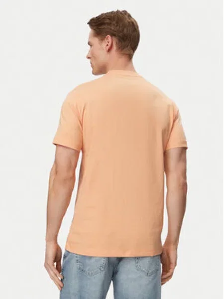 Guess T-shirt Regular Fit narančasta