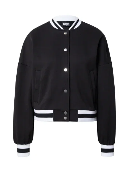Urban Classics Hanorac negru alb