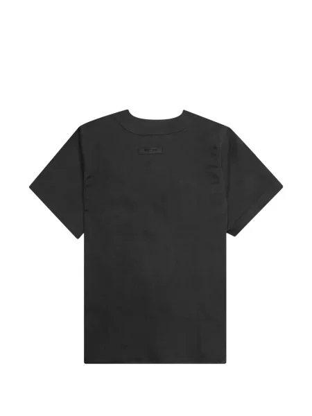 Риза Fear Of God Essentials с V-образно деколте черно