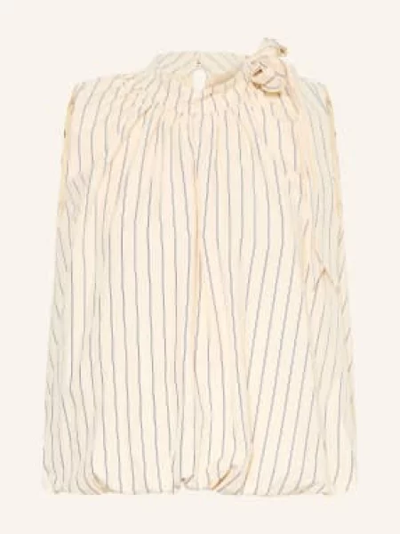 Top Grace & Mila z kokardką biały