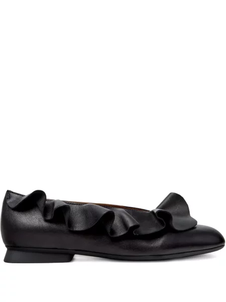 Балеринки Camper с волани черно