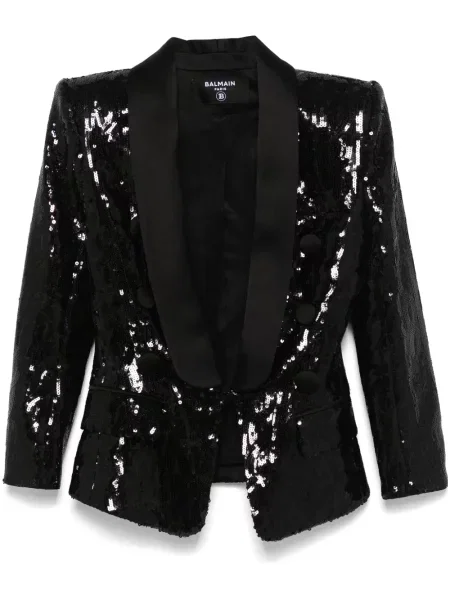 Sacou Balmain negru