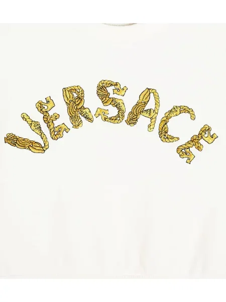 Φούτερ Versace λευκό