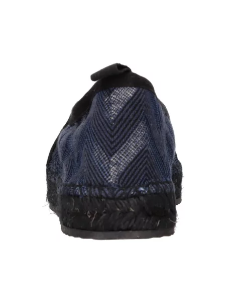 Espadryle Missoni skórzane niebieskie