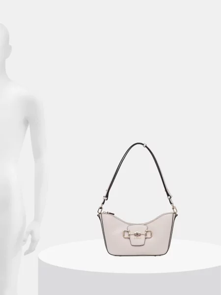 Кожаная сумка-багет Guess