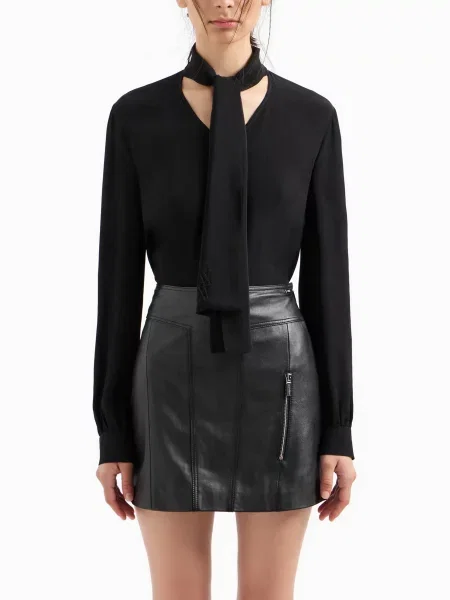 Блуза Armani Exchange чорний