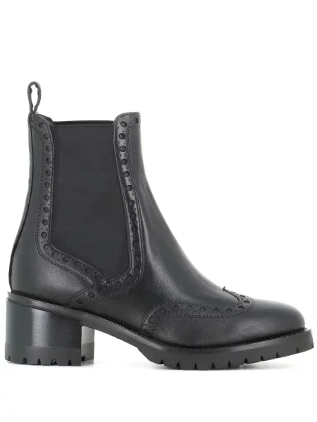 Botine chelsea Santoni negru