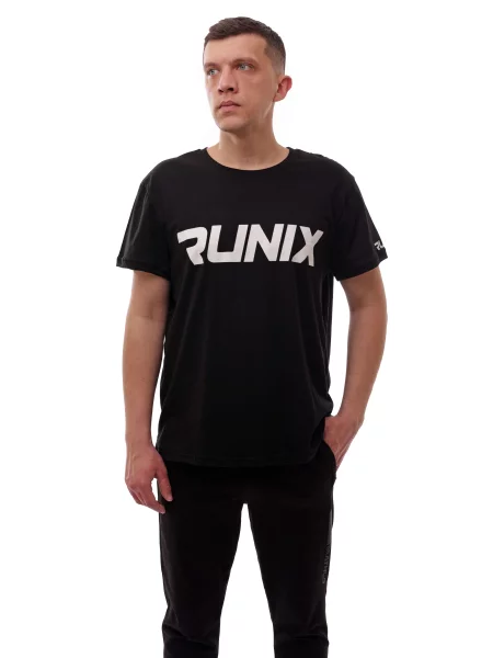 Футболка LUMO віскоза/поліестер чорний