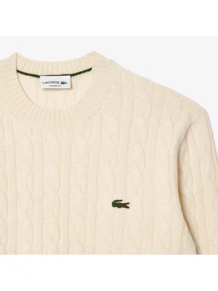 Свитер Lacoste белый
