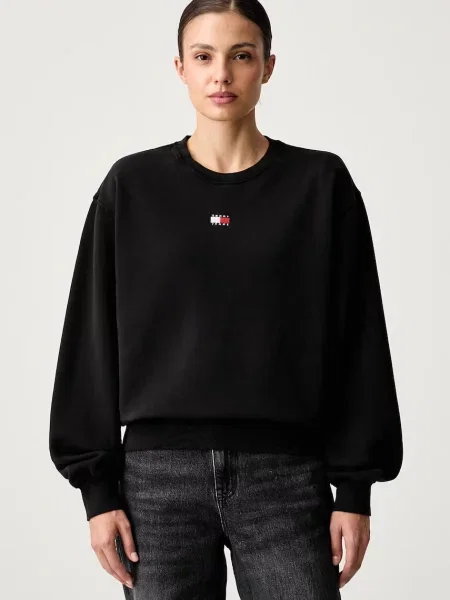 Tommy Jeans hanorac pentru femei cu negru