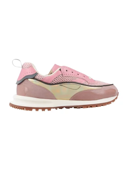 Sneakersy Hidnander skórzane różowe
