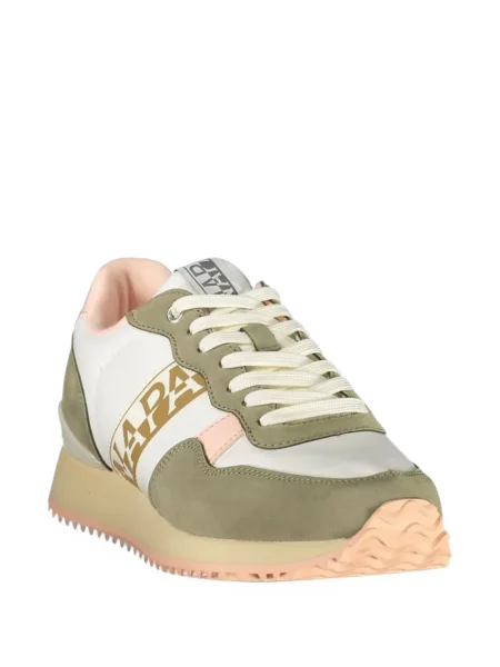 Sneakerși Napapijri cu imagine alb