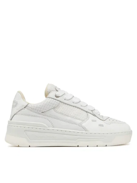 Filling Pieces sneakers din piele Cruiser Crumbs alb