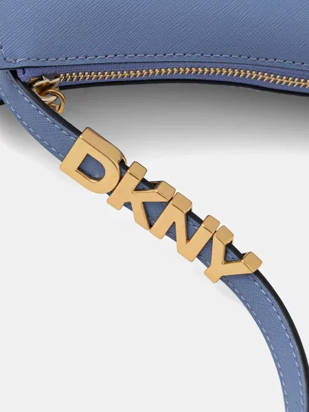 Шкіряна сумочка Dkny чорний
