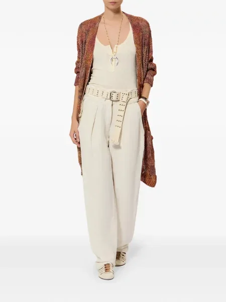 Lung cardigan Isabel Marant portocaliu