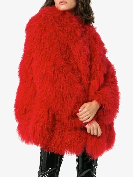 Palton Philosophy Di Lorenzo Serafini roșu