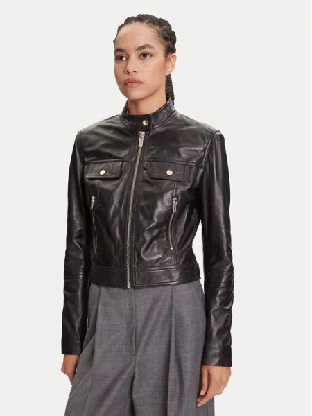 Marciano Guess Шкіряна куртка чорний