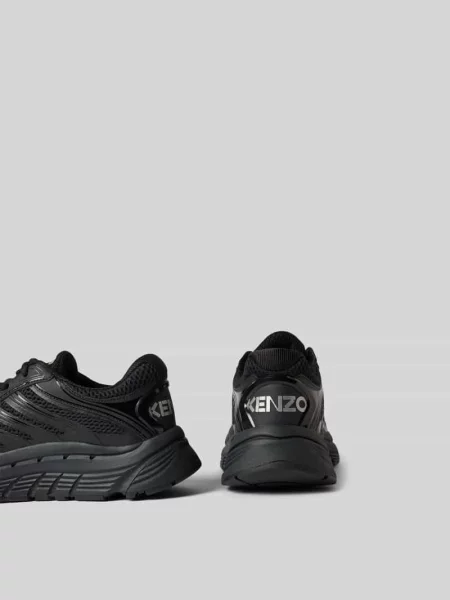Sneakersy z detalem z logo Kenzo czarne