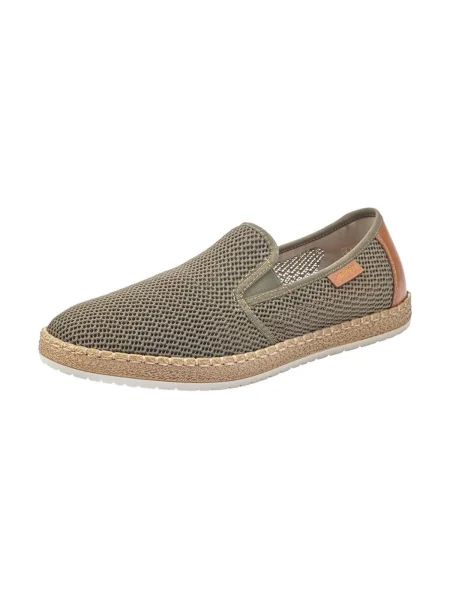 Rieker Espadrile / oliva rjava