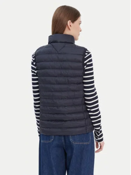 TOMMY HILFIGER Mellény sötétkék / piros fehér