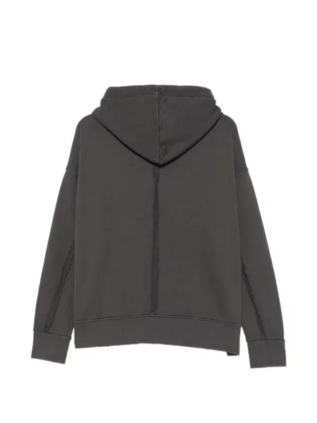 Hoodie Kristensen Du Nord με βολάν γκρι