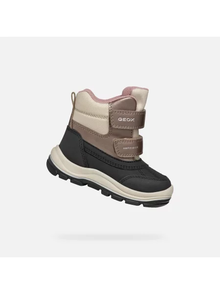 Geox Cizme de zăpadă B Flanfil Girl B Abx M negru