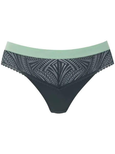 S.Oliver Tangice pastelno zelena črna