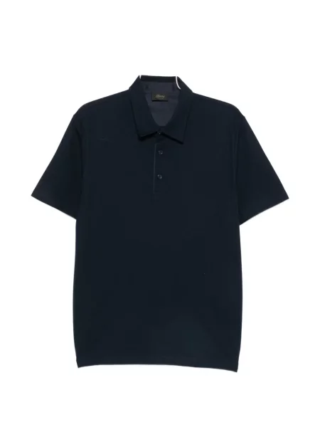 Scurt tricou polo Brioni albastru