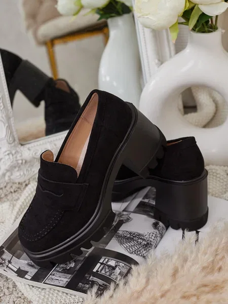 Mocasini Resti negru
