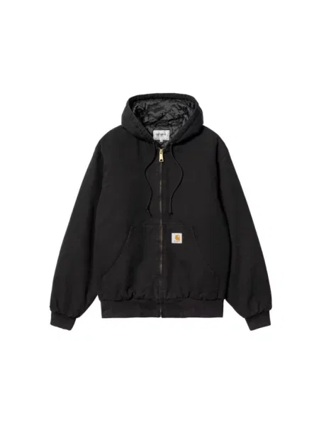 Kurtka Carhartt Wip z kapturem czarna