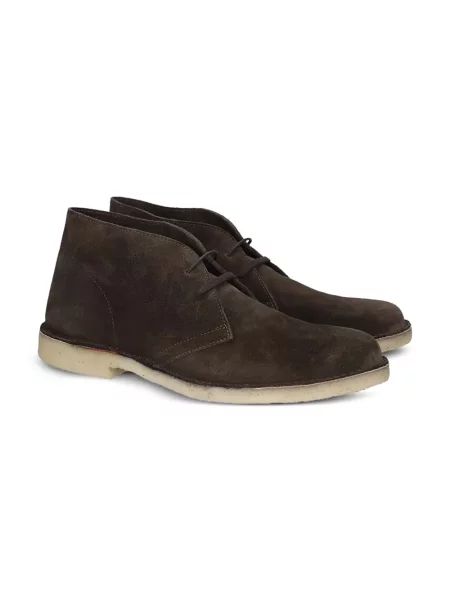Ghete desert Astorflex din piele de căprioară maro