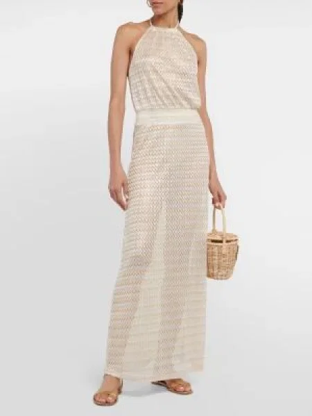 Halter nyakú maxi ruha Melissa Odabash