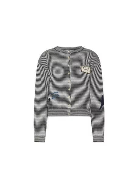 Kardigan Weekend Max Mara niebieski