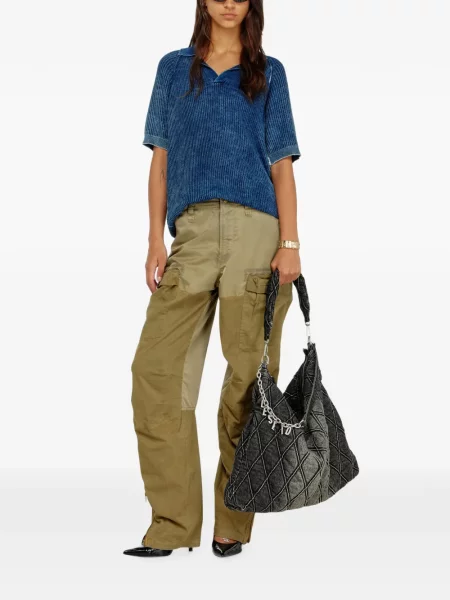 Pantaloni cargo Diesel verde