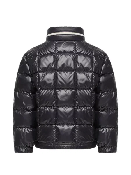 Kurtka puchowa dziecięca Moncler Enfant niebieska