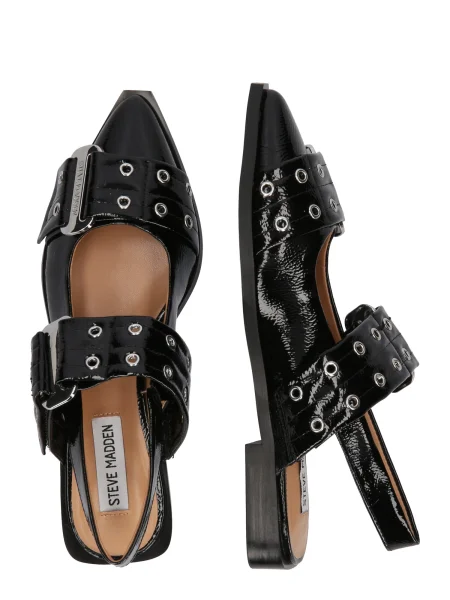 Steve Madden balerina Grand Ave nyitott fekete
