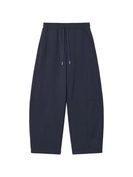 Pantaloni B+ab alergare cu cordon albastru