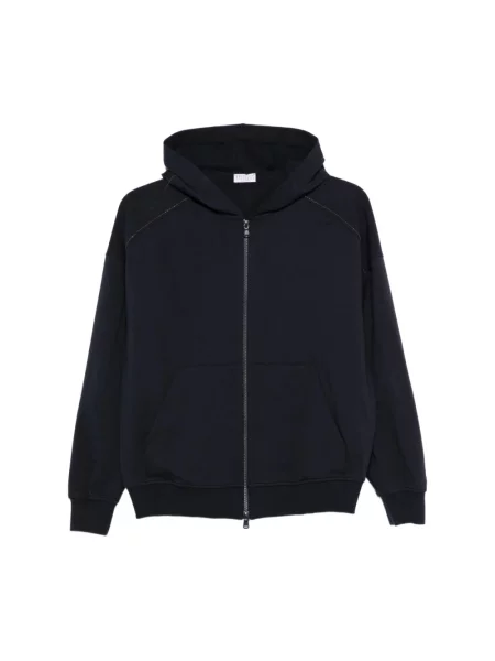 Sweter Brunello Cucinelli niebieski