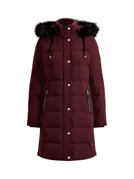 Lauren Ralph Lauren Palton de iarnă bordeaux roșu
