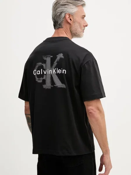 Calvin Klein Jeans tricou pentru bărbați din negru